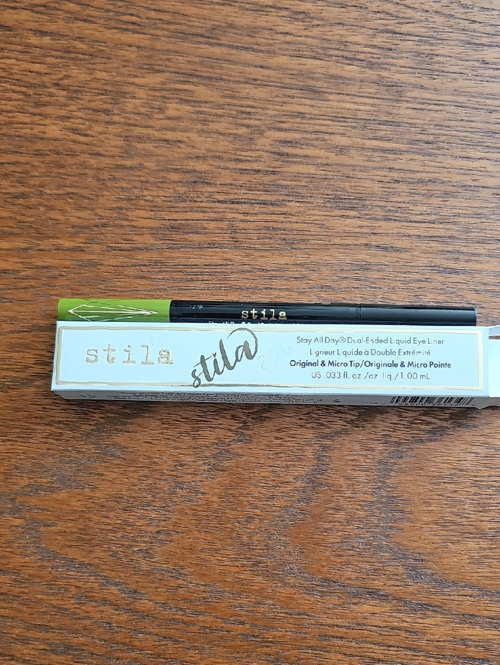 Stay All Day Dual-Ended Liquid Eye Liner, Intense Black And Mojito